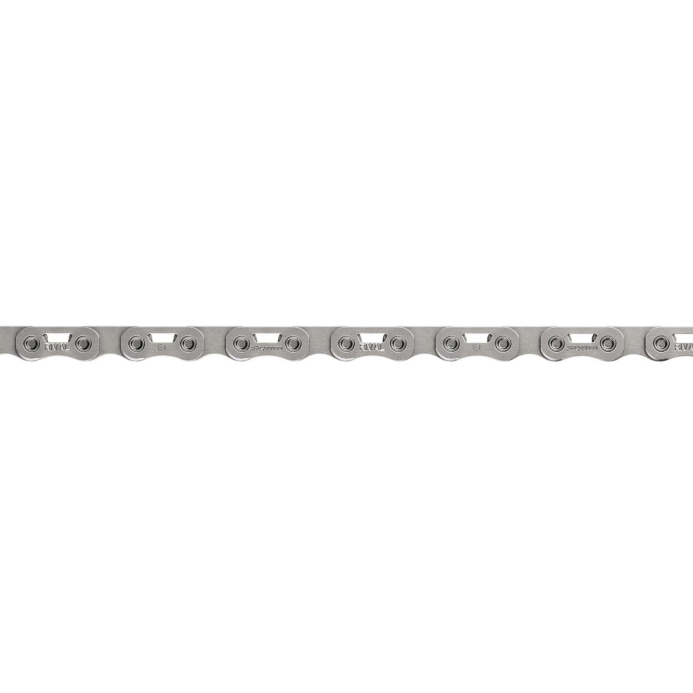 Catena SRAM RIVAL E1 Flattop 12/13 velocità - argento con powerlock