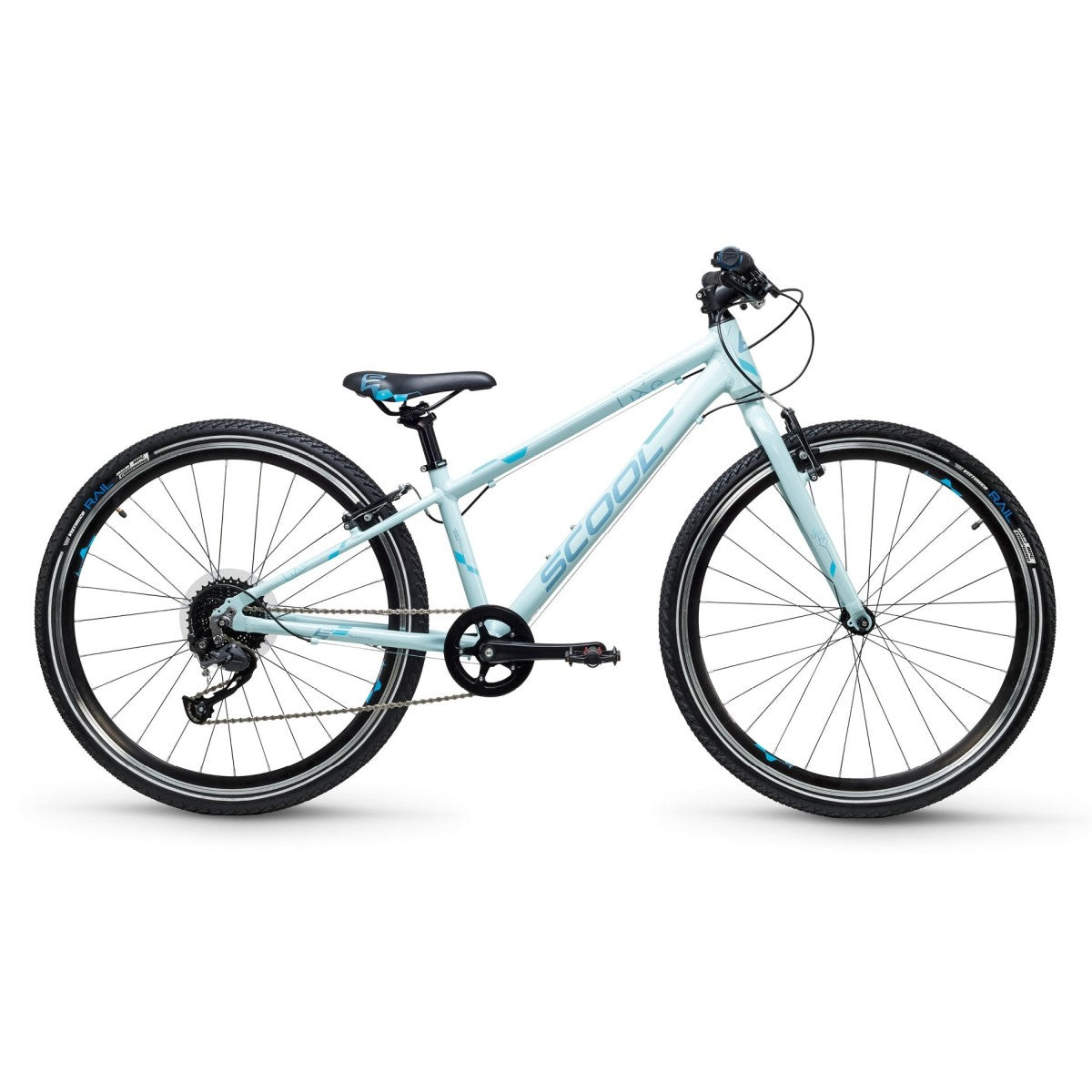 S'COOL LIXE 26 kids bicycle - sky blue/blue