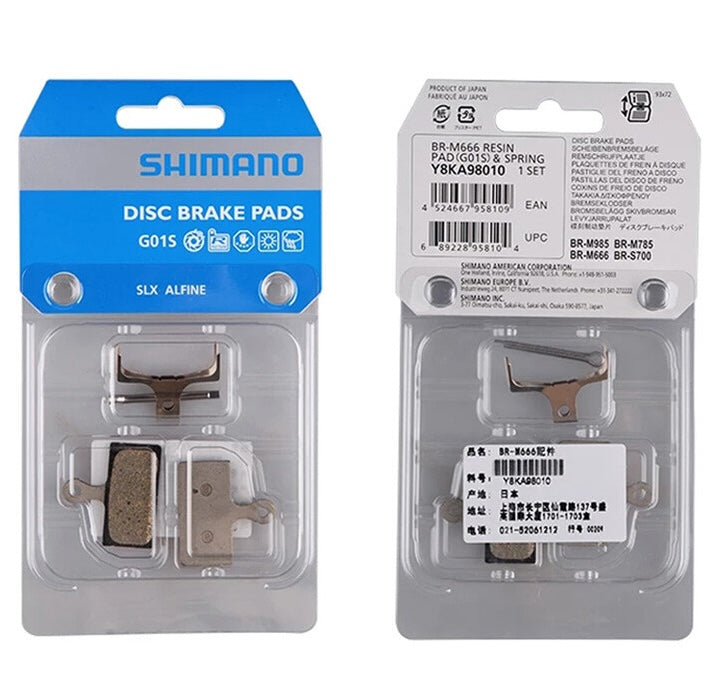 SHIMANO G01S Resin disc brake pads