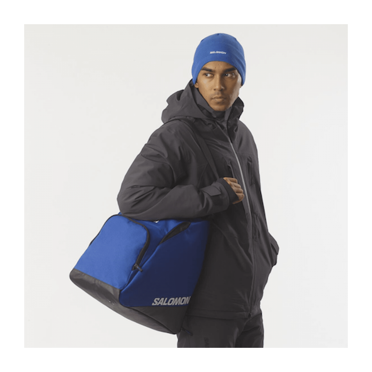 SALOMON ORIGINAL GEAR boot bag - blue/black - SALOMON - Evelostore