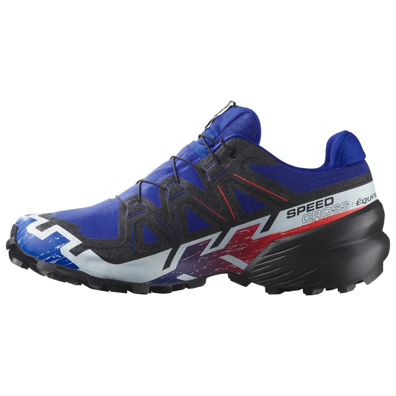 SALOMON SPEEDCROSS 6 GTX trail running shoes - Equipe blue/white/red