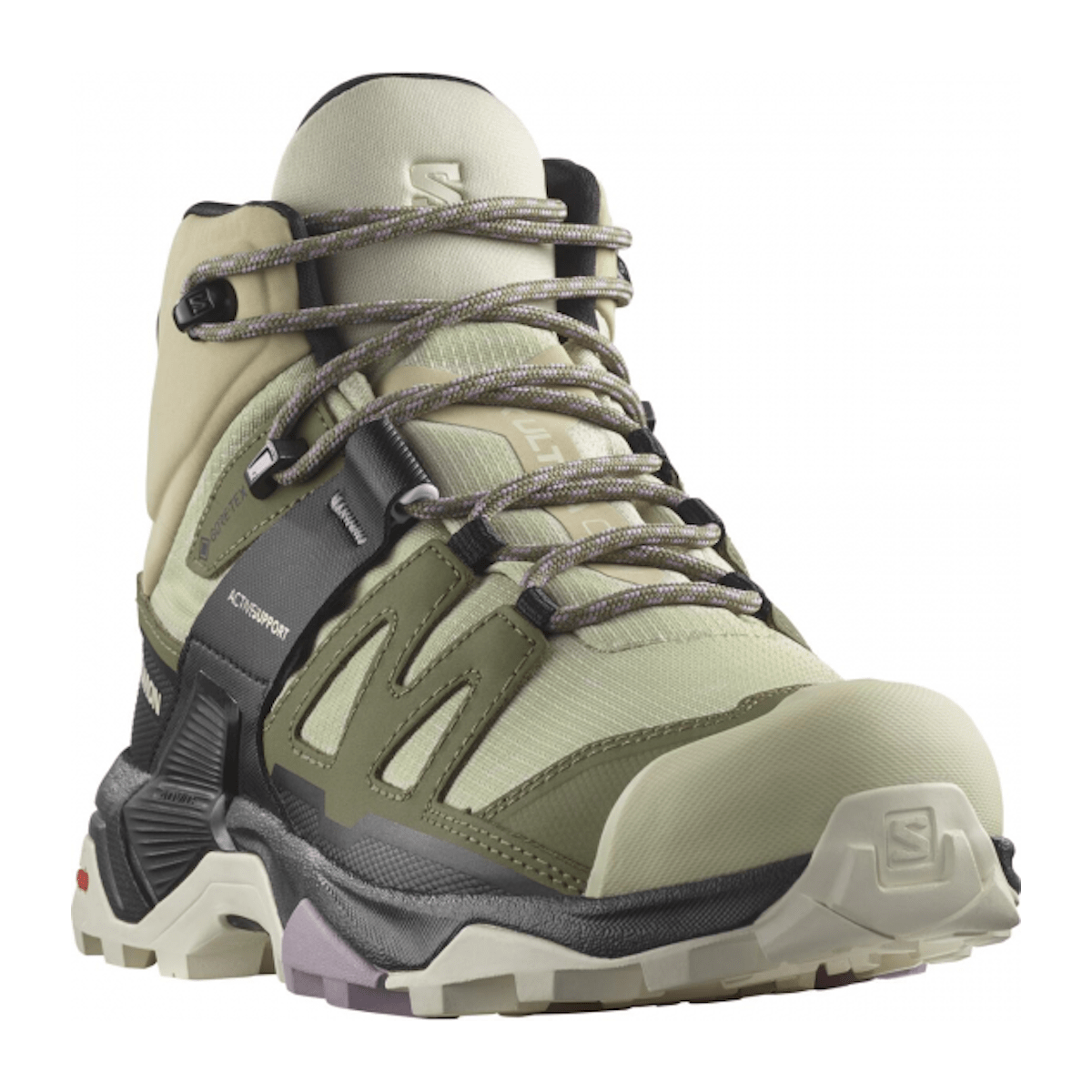 SALOMON X ULTRA 4 MID GTX W hiking boots - green - SALOMON - Evelostore
