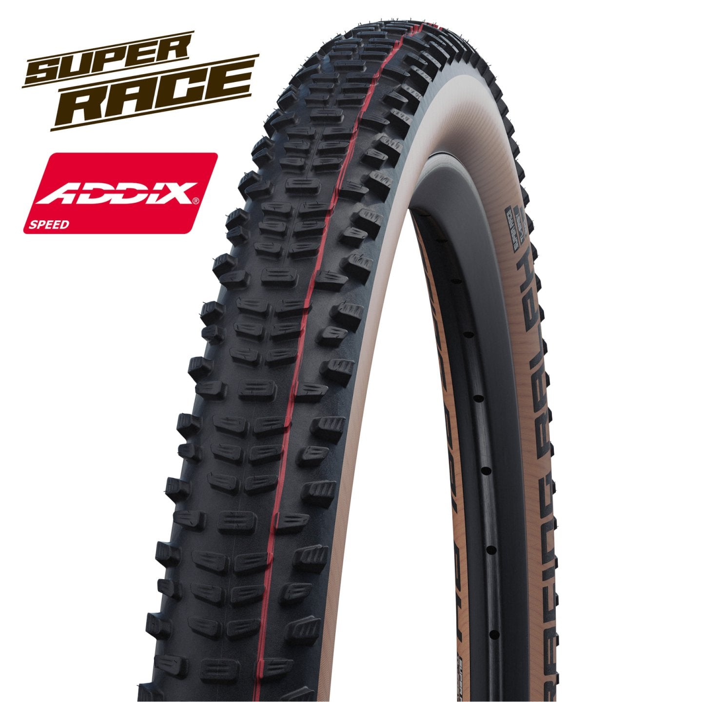 SCHWALBE RACING RALPH 29" tire - EVO | AddixSpeed | SuperRace | TLEasy I Transparent-Skin