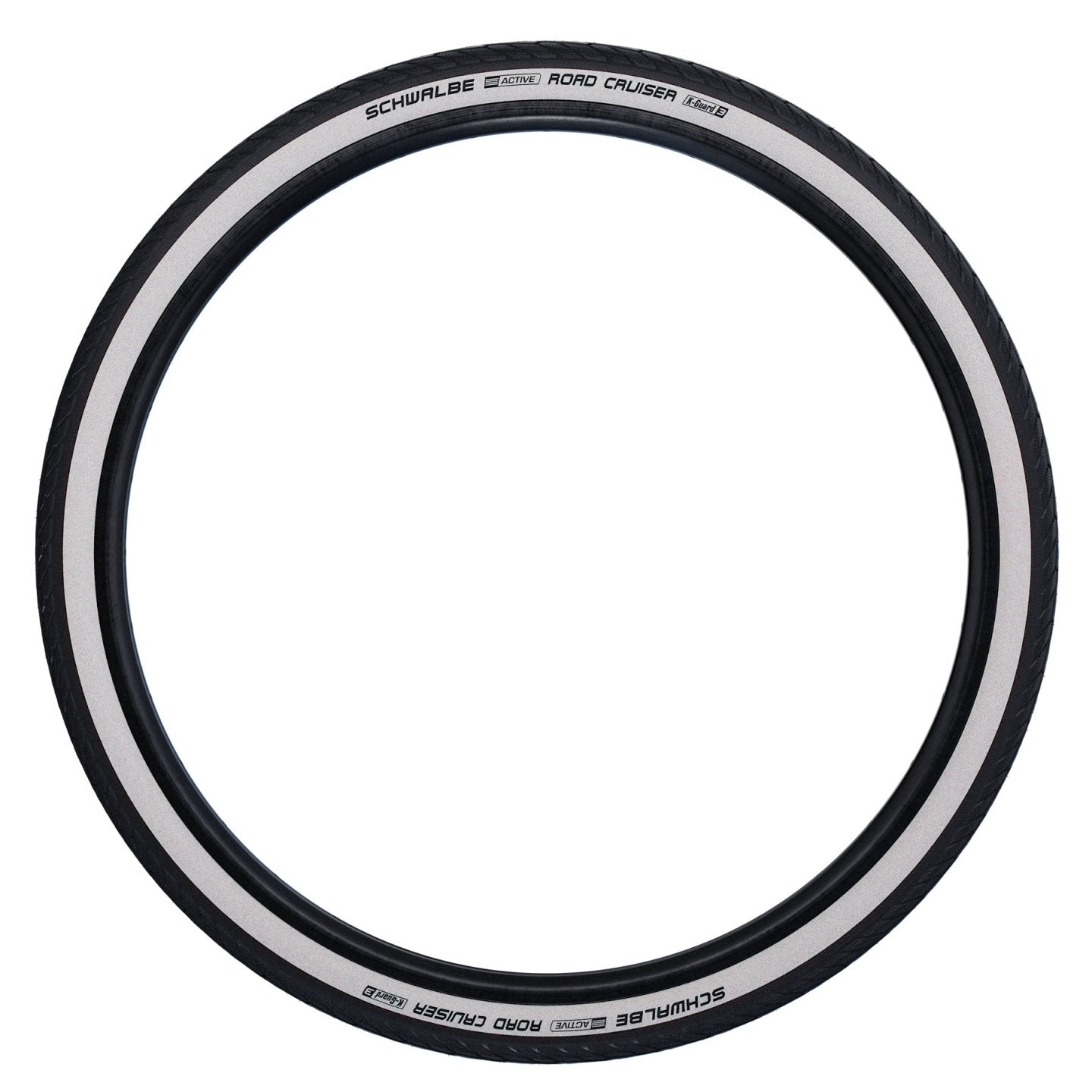 SCHWALBE ROAD CRUISER 28 x 1.25 tire - K-Guard | Green Compound I Whitewall