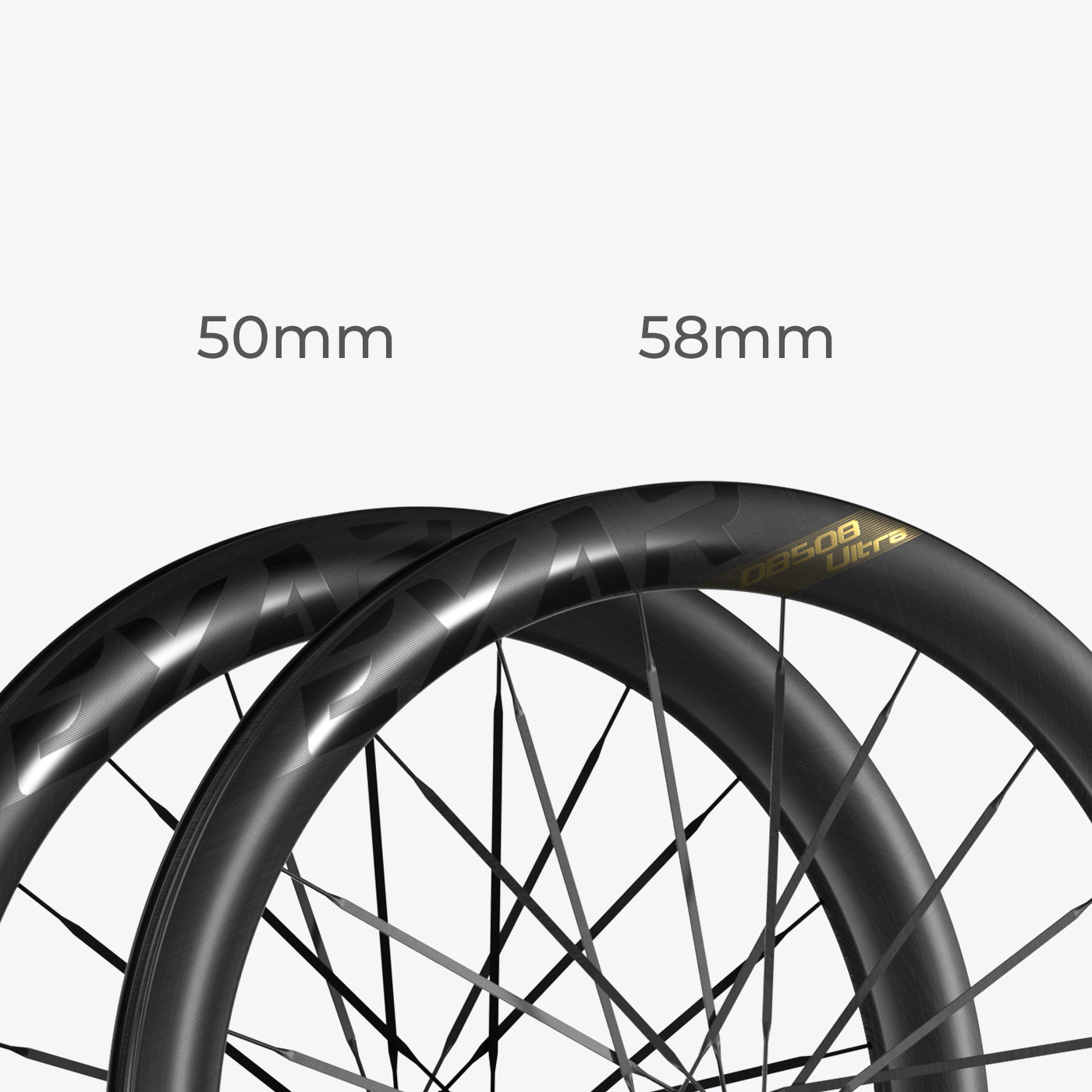 MAGENE EXAR kulfiber hjulsæt Ultra Series DB508