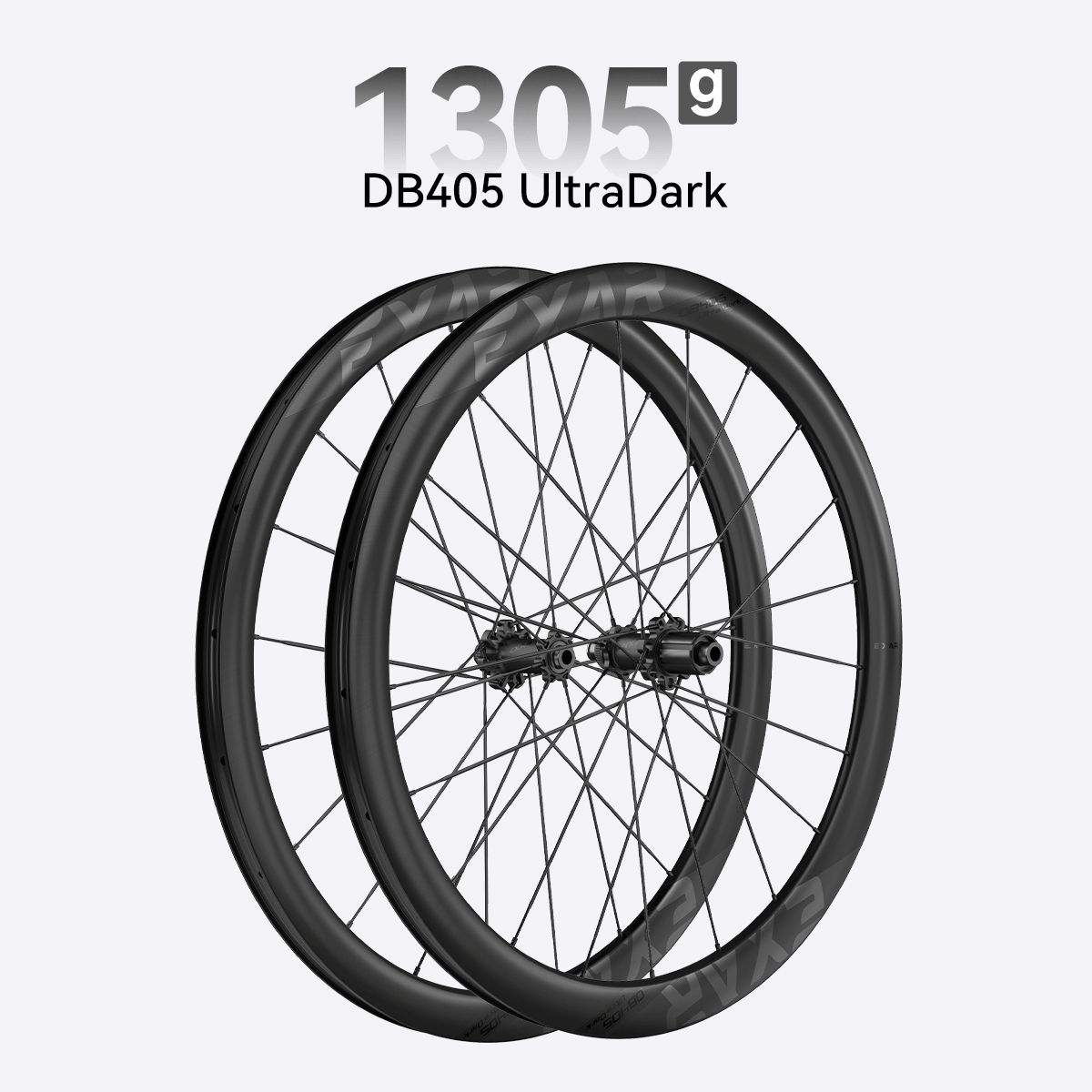 MAGENE EXAR kulfiber hjulsæt UltraDark-serien DB405