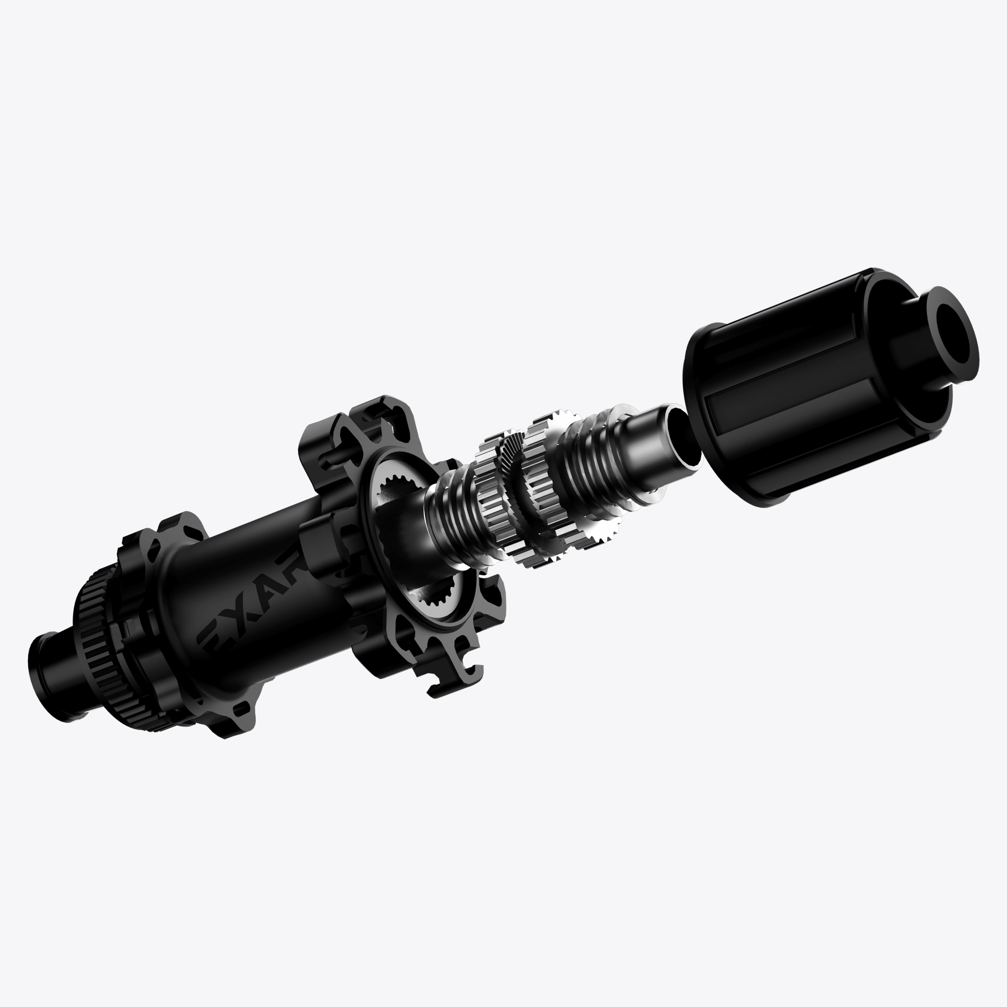 MAGENE EXAR kulfiber hjulsæt UltraDark-serien DB405