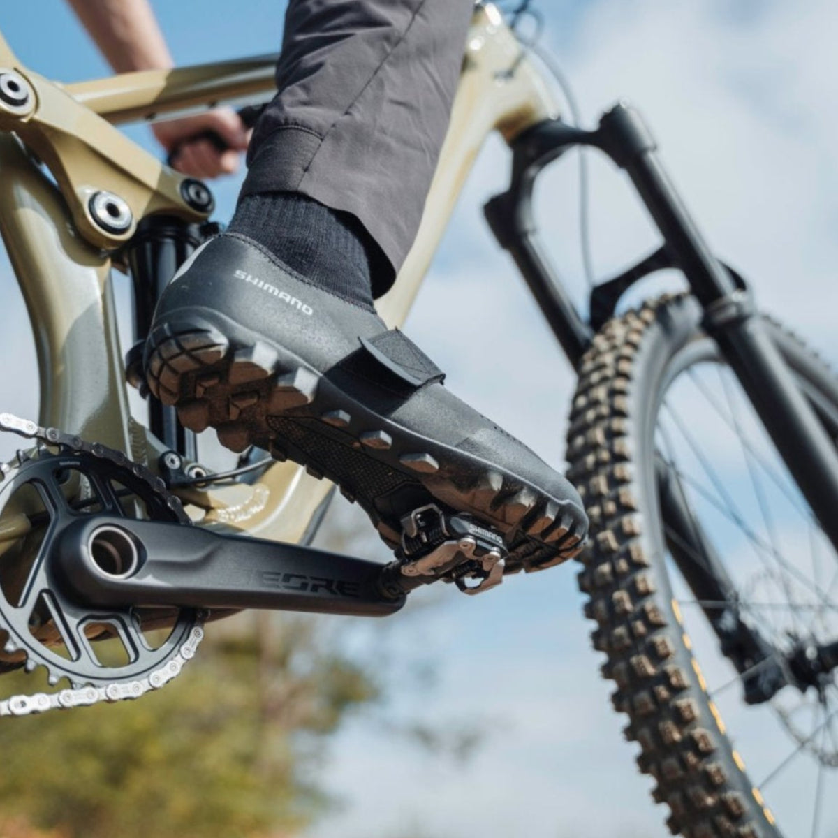 SHIMANO PD-MT520 SPD klambriteta pedaalid - must
