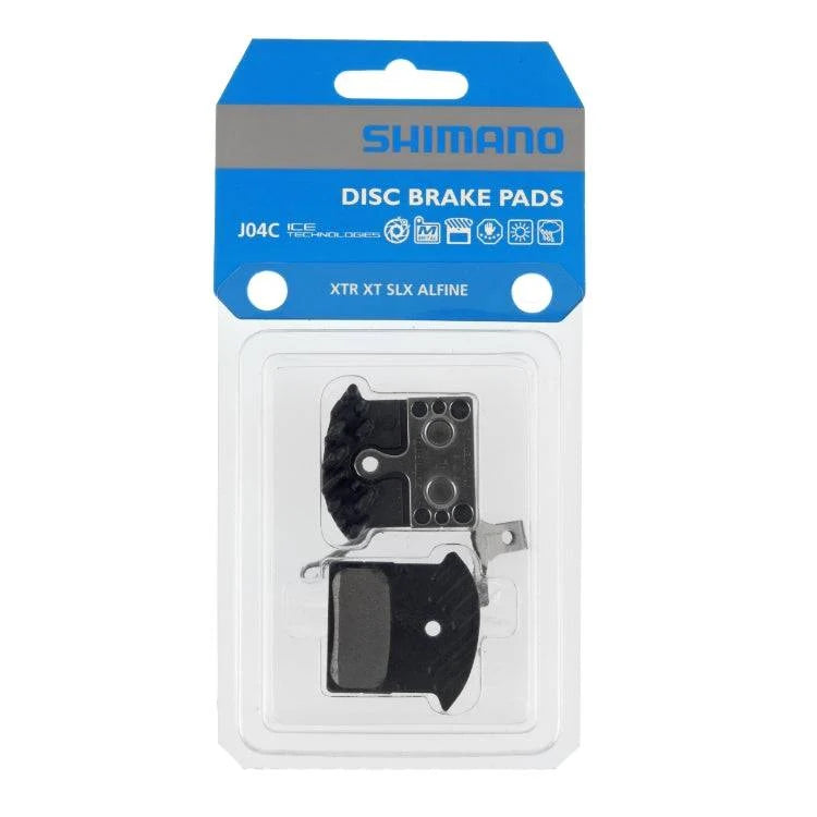 Pastillas de freno de disco metálicas SHIMANO J04C