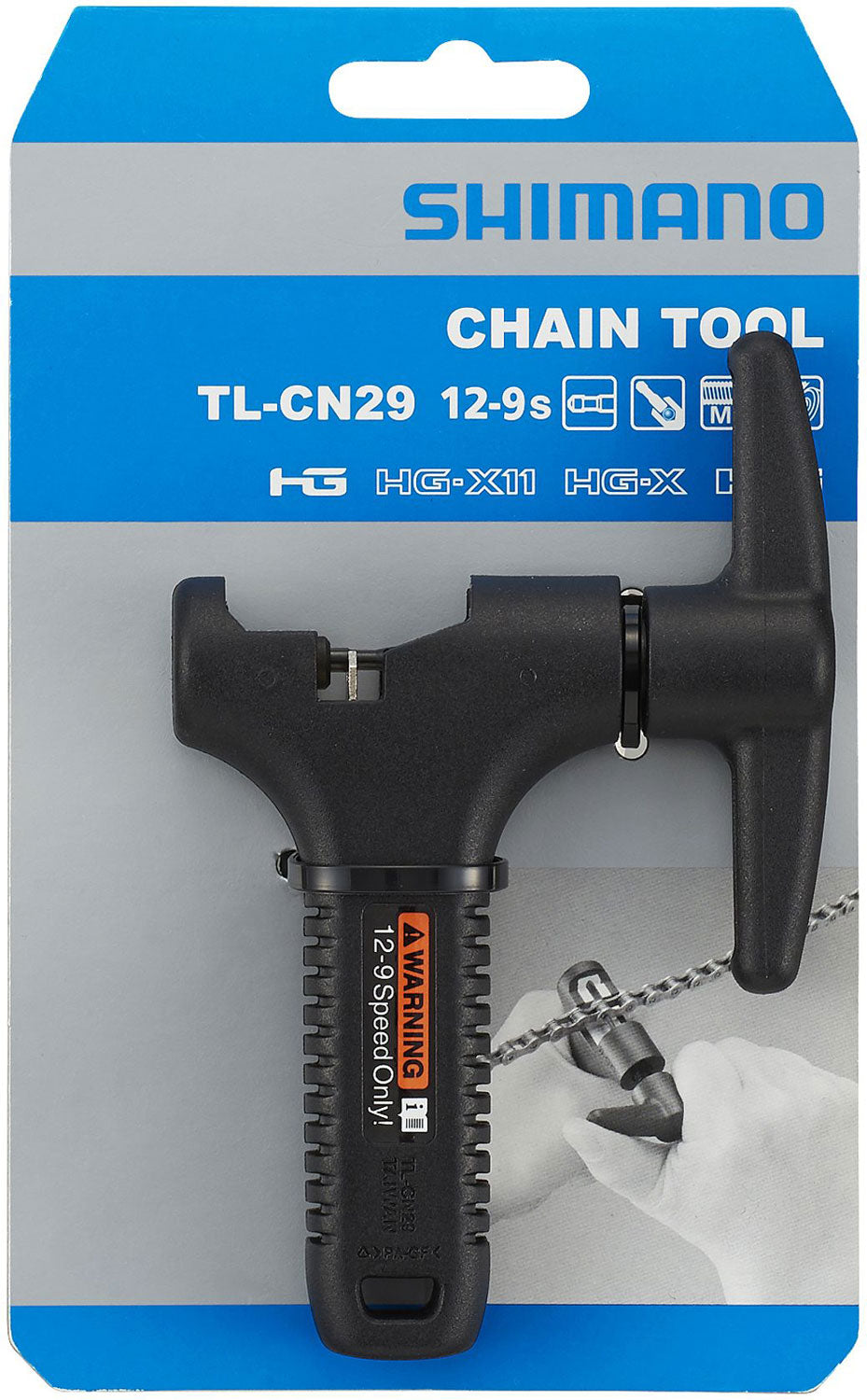Herramienta profesional para cadenas SHIMANO TL-CN29, para cadenas de 9–12 velocidades