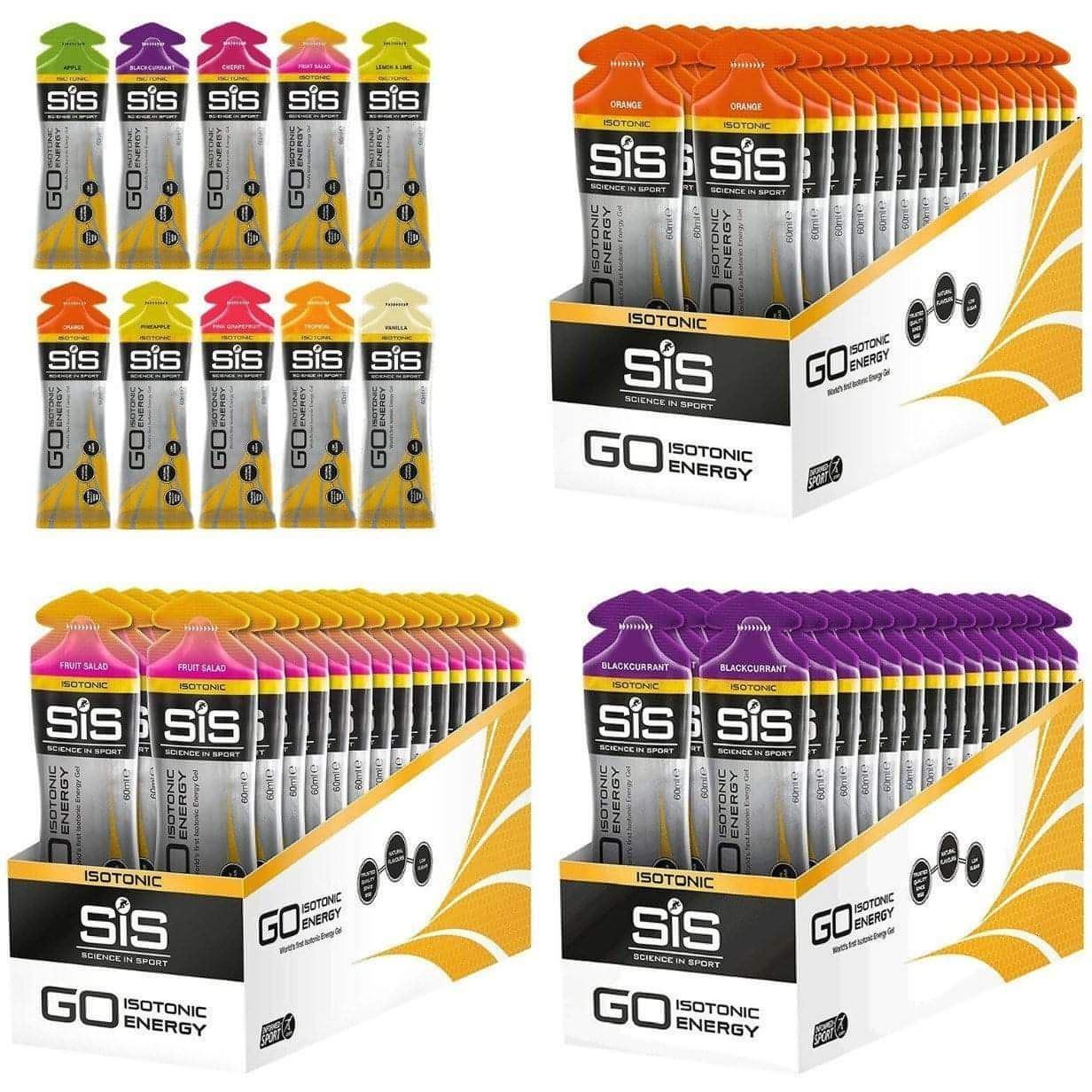 SIS GO ISOTONIC energigelæske 30 stk. × 60 ml