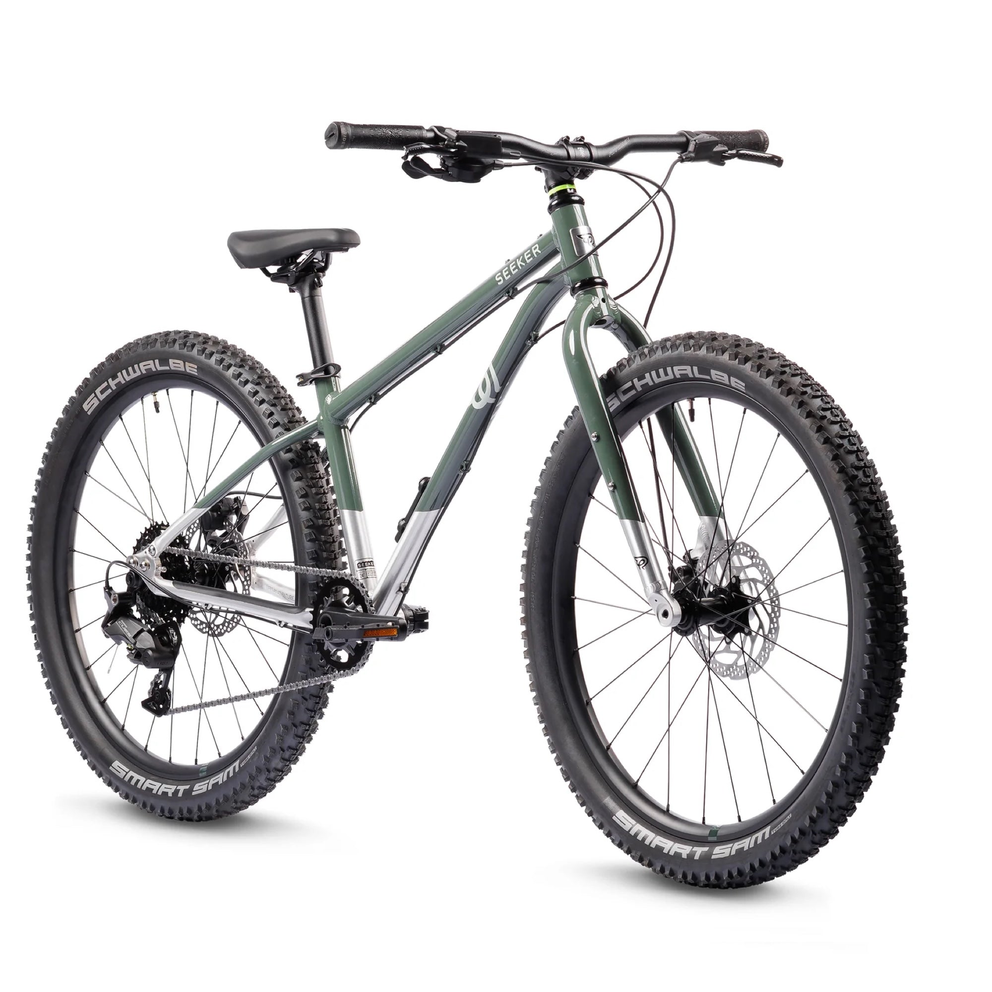Bicicletta per bambini EARLY RIDER SEEKER 24 - verde foresta