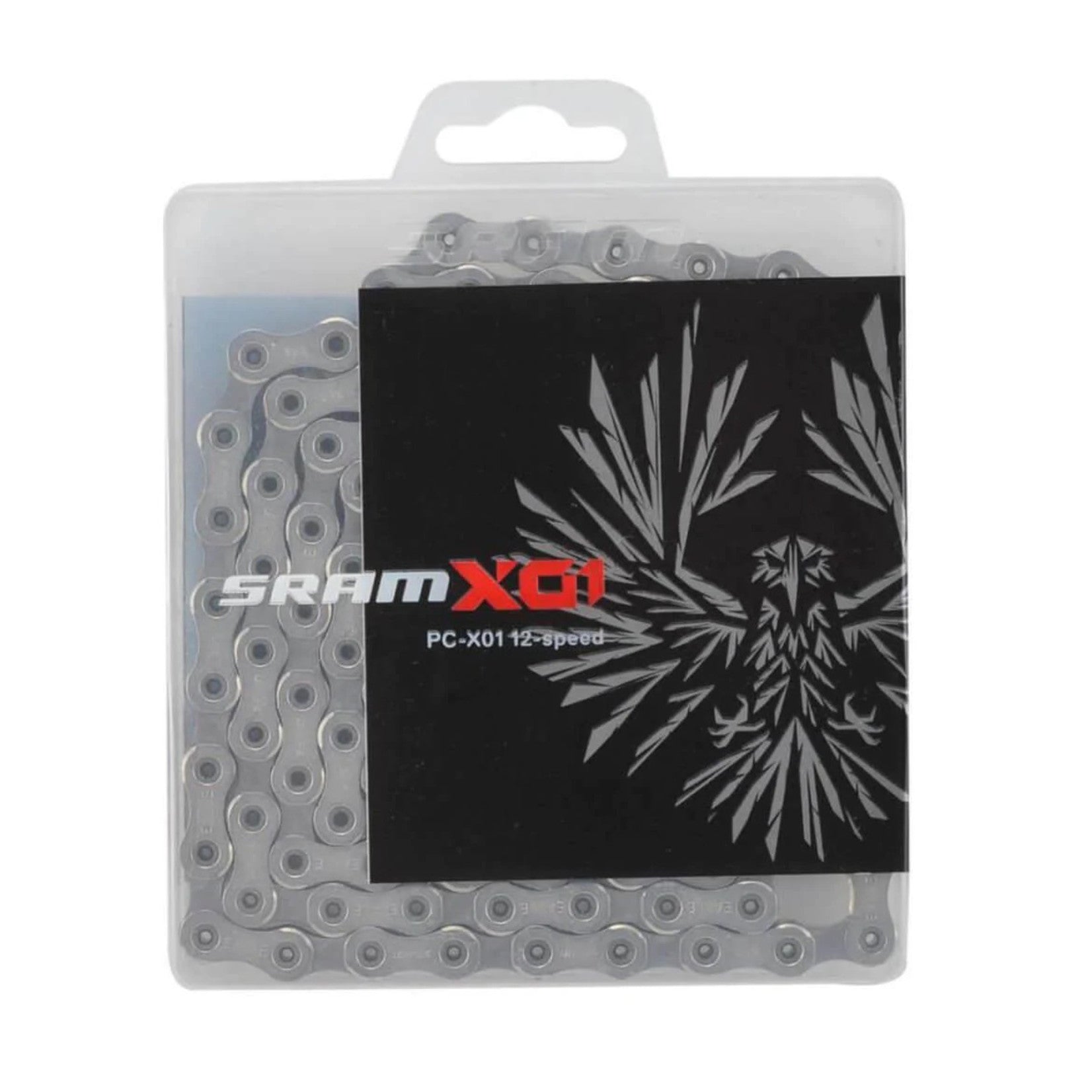 SRAM X01 Eagle 12-käiguline kett - hõbedane PowerLockiga