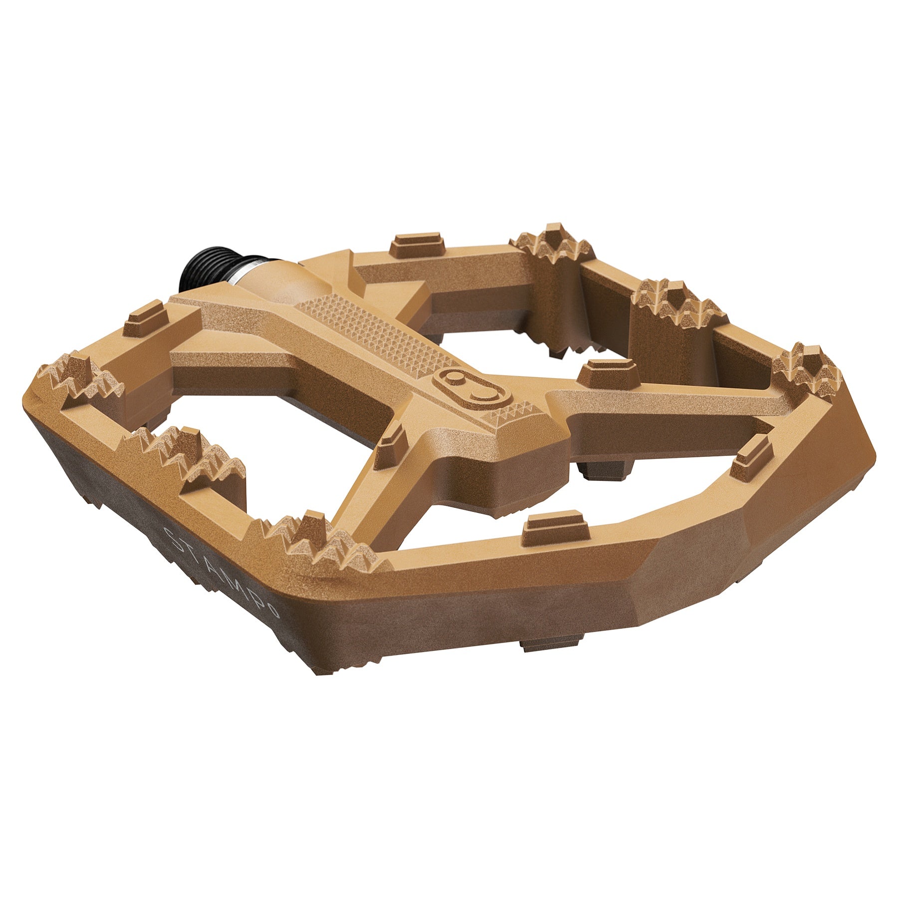 CRANKBROTHERS STAMP 0 Large - Płaskie pedały - czarne