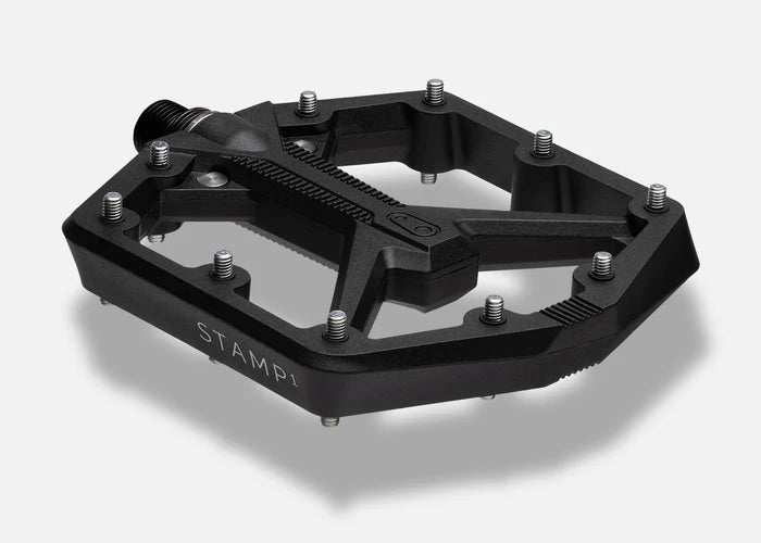 CRANKBROTHERS STAMP 0 Large - platta pedaler - svart