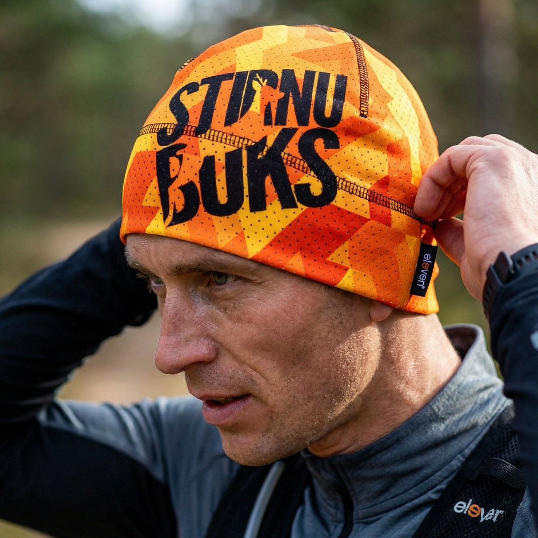 ELEVEN SPORTSWEAR AIR beanie Stirnu Buks - orange