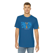 ELEVEN SPORTSWEAR Classic sports t-shirt STIRNU BUKS - blue