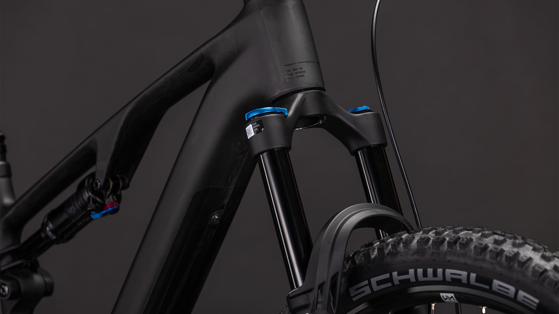 CUBE AMS HYBRID ONE44 C:62 PRO 400X 29 full suspension bike - blackline