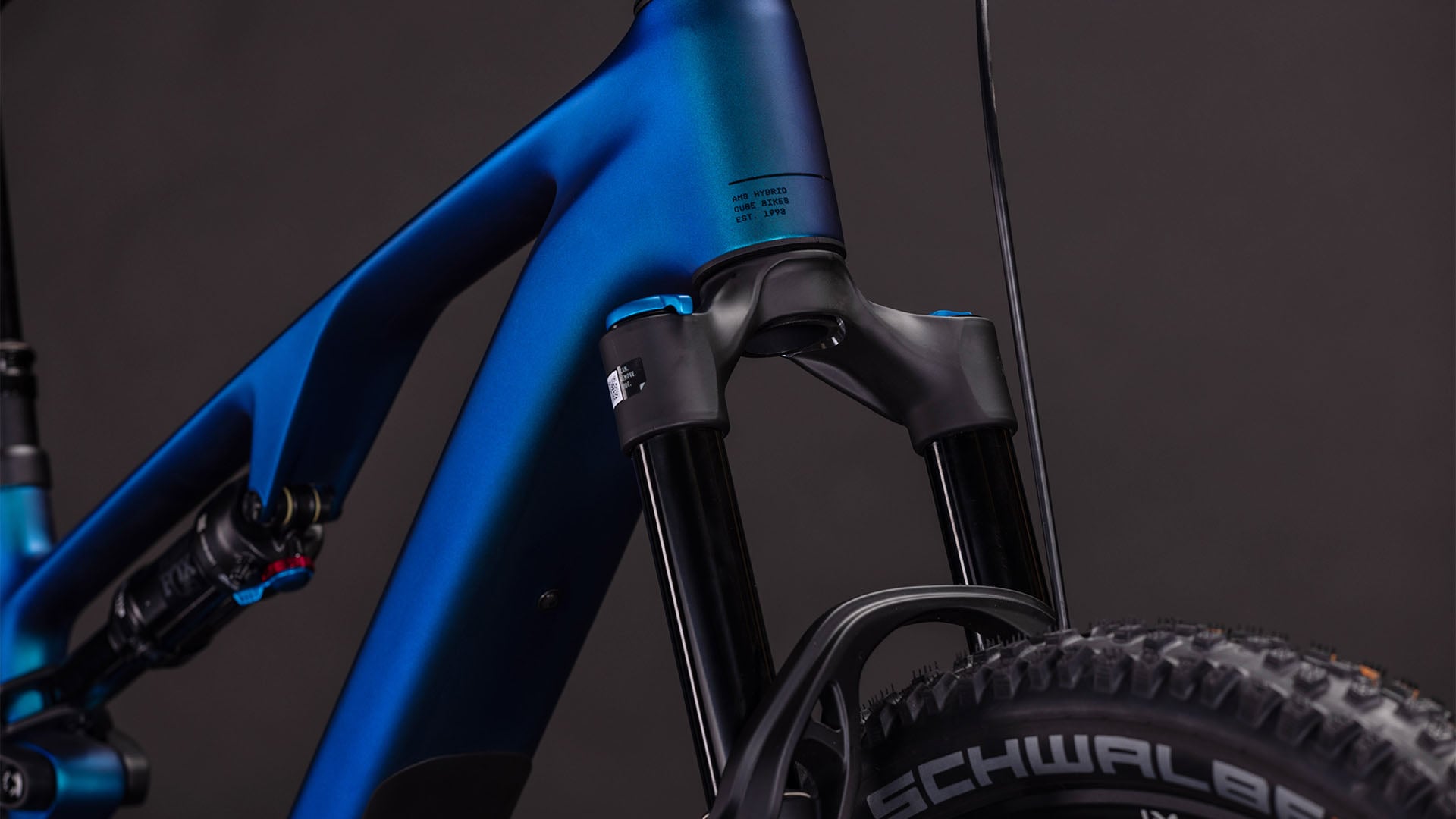 CUBE AMS HYBRID ONE44 C:68X SLX 400X 29 full suspension bike - nebula´n´black