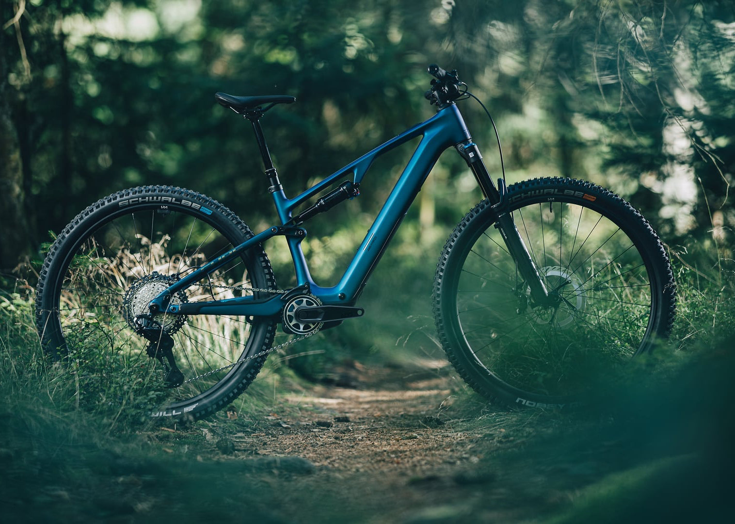CUBE AMS HYBRID ONE44 C:68X SLX 400X 29 full suspension bike - nebula´n´black