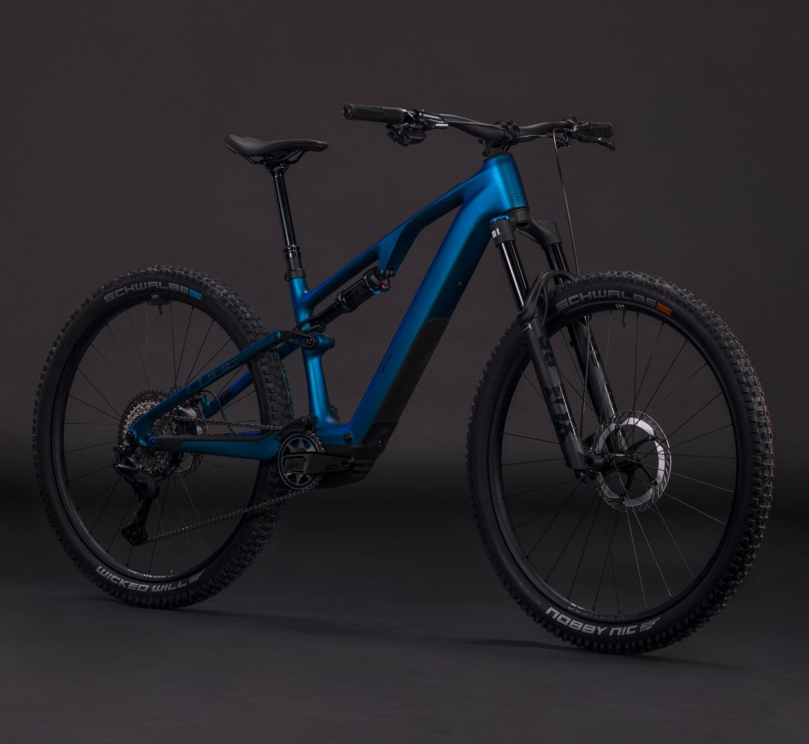 CUBE AMS HYBRID ONE44 C:68X SLX 400X 29 full suspension bike - nebula´n´black