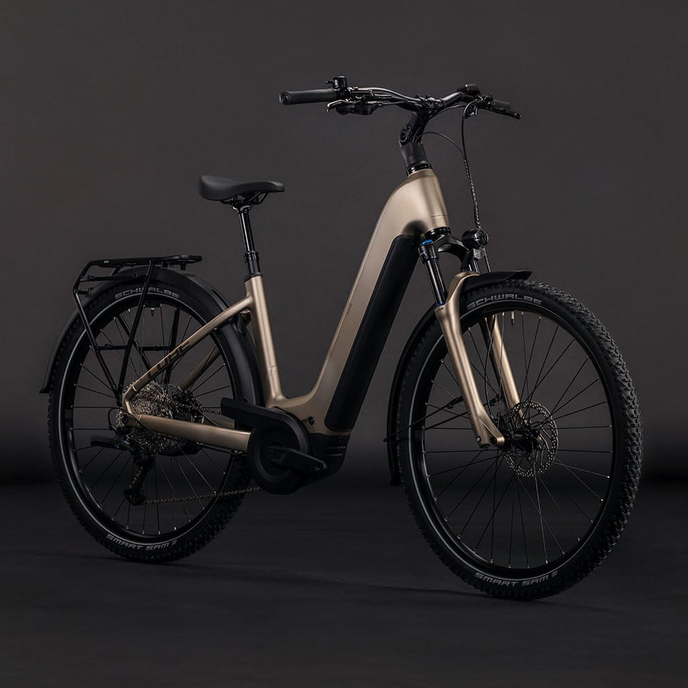 CUBE NURIDE HYBRID PRO 800 28 electric bike - flashstone´n´chrome