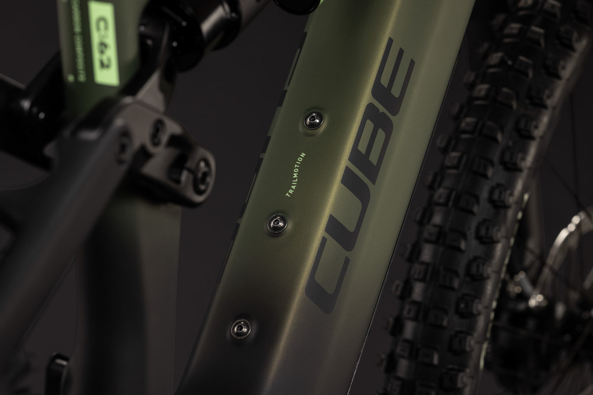 CUBE AMS HYBRID 177 C:62 TM 600X Electric mountain bike - reedgreen´n´gills 2027