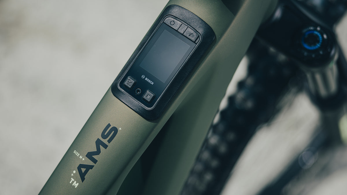 CUBE AMS HYBRID 177 C:62 TM 600X Electric mountain bike - reedgreen´n´gills 2027