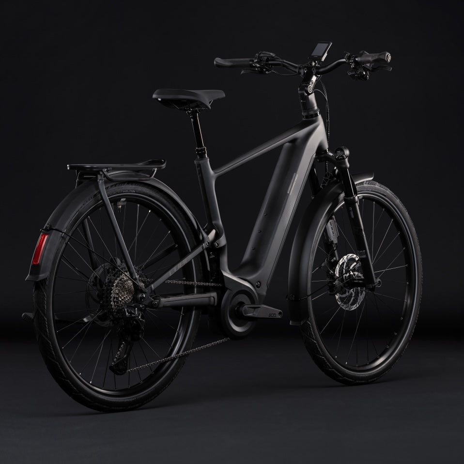 CUBE KATHMANDU HYBRID ONE11 HPC SLT 800 elektro velosipēds - carbon´n´silverdust 2027