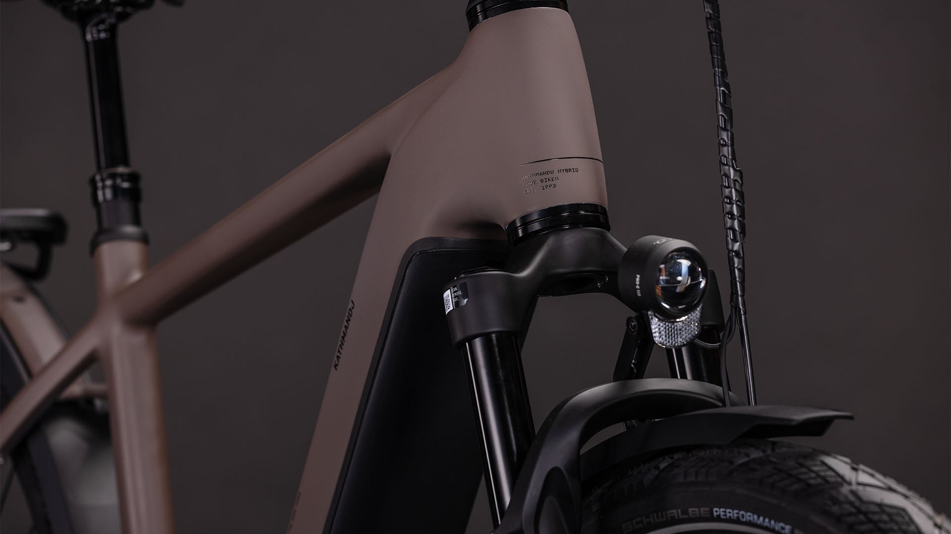 CUBE KATHMANDU HYBRID EXC 800 28 Elektrotourenrad – Zeder und Chrom