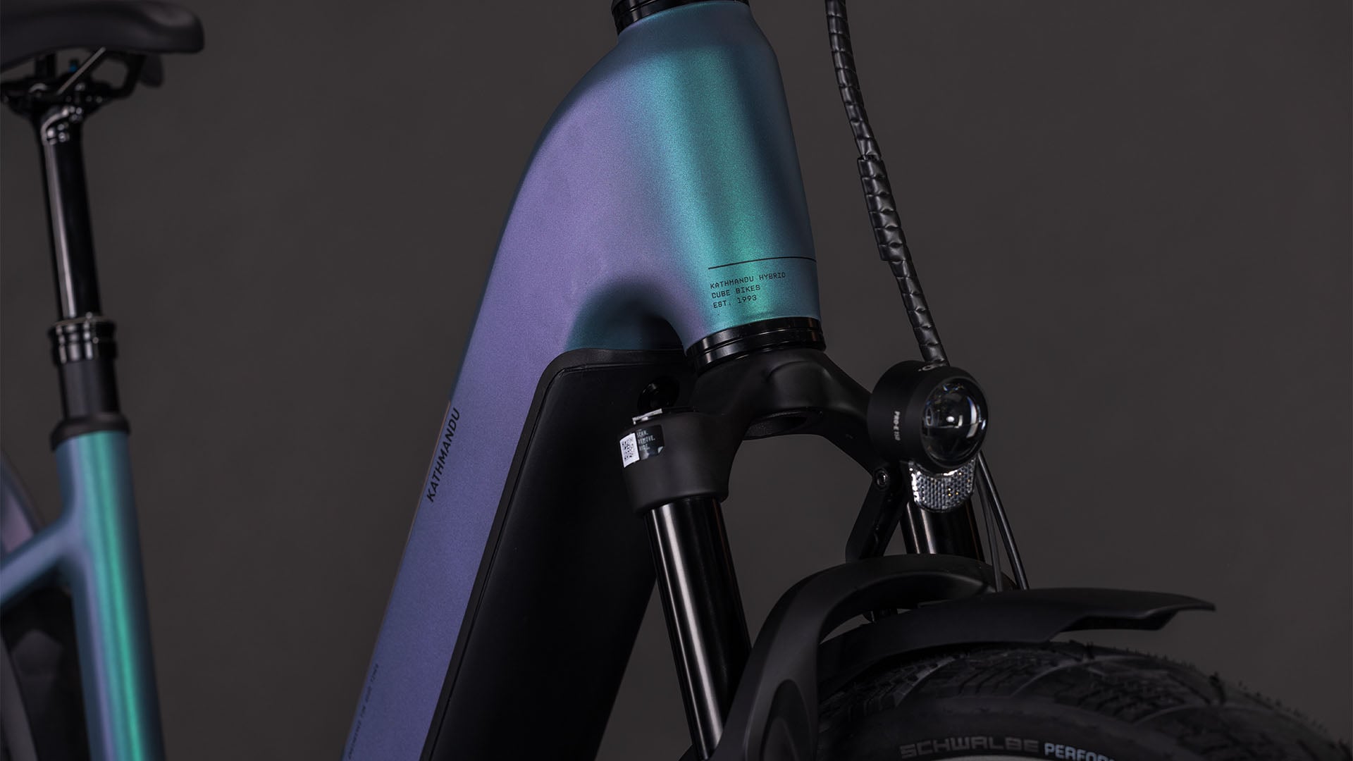 CUBE KATHMANDU HYBRID EXC 800 28 electric bike - smaragdgrey´n´prism