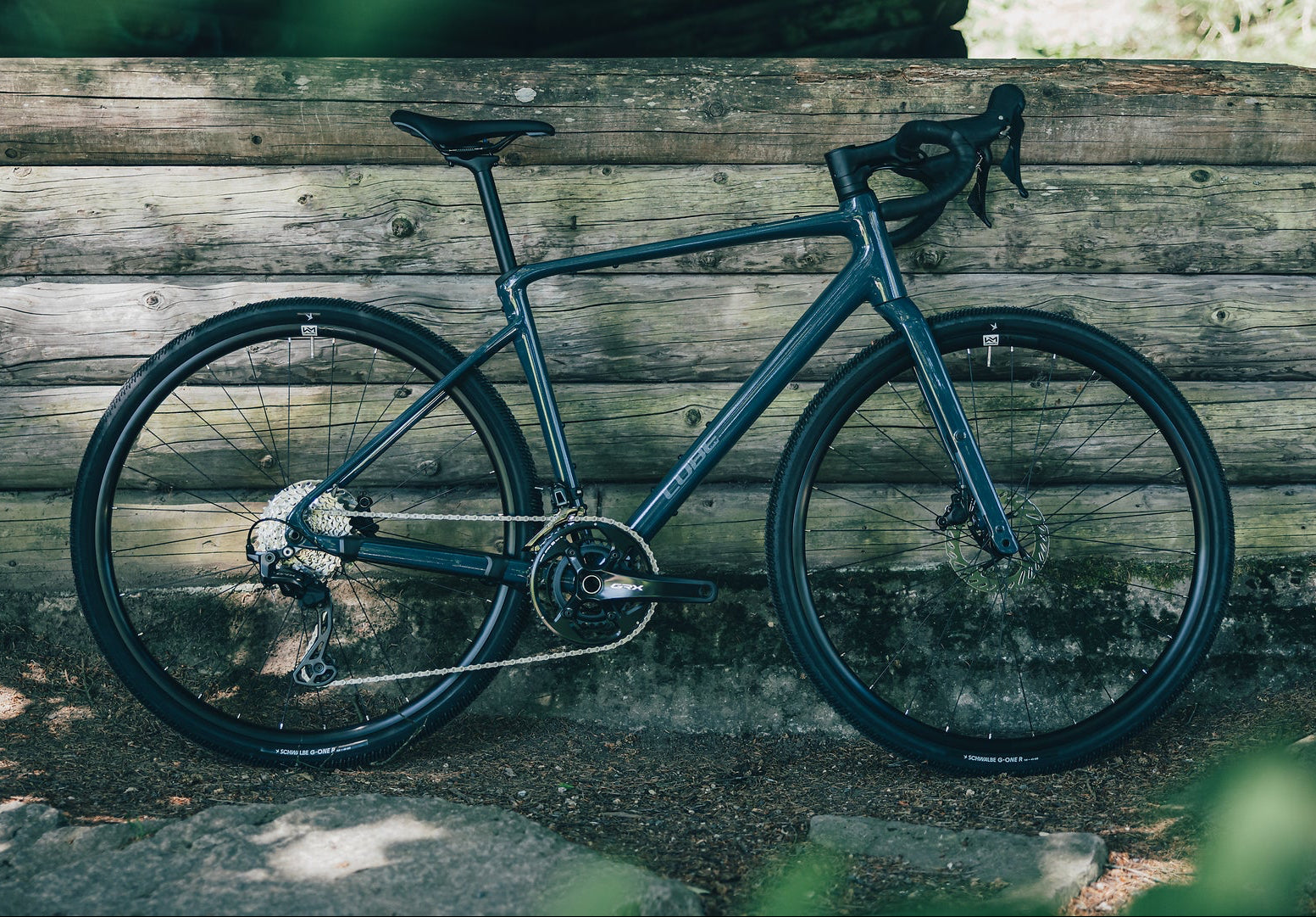 CUBE NUROAD RACE gruscykel - cappuccino og sort