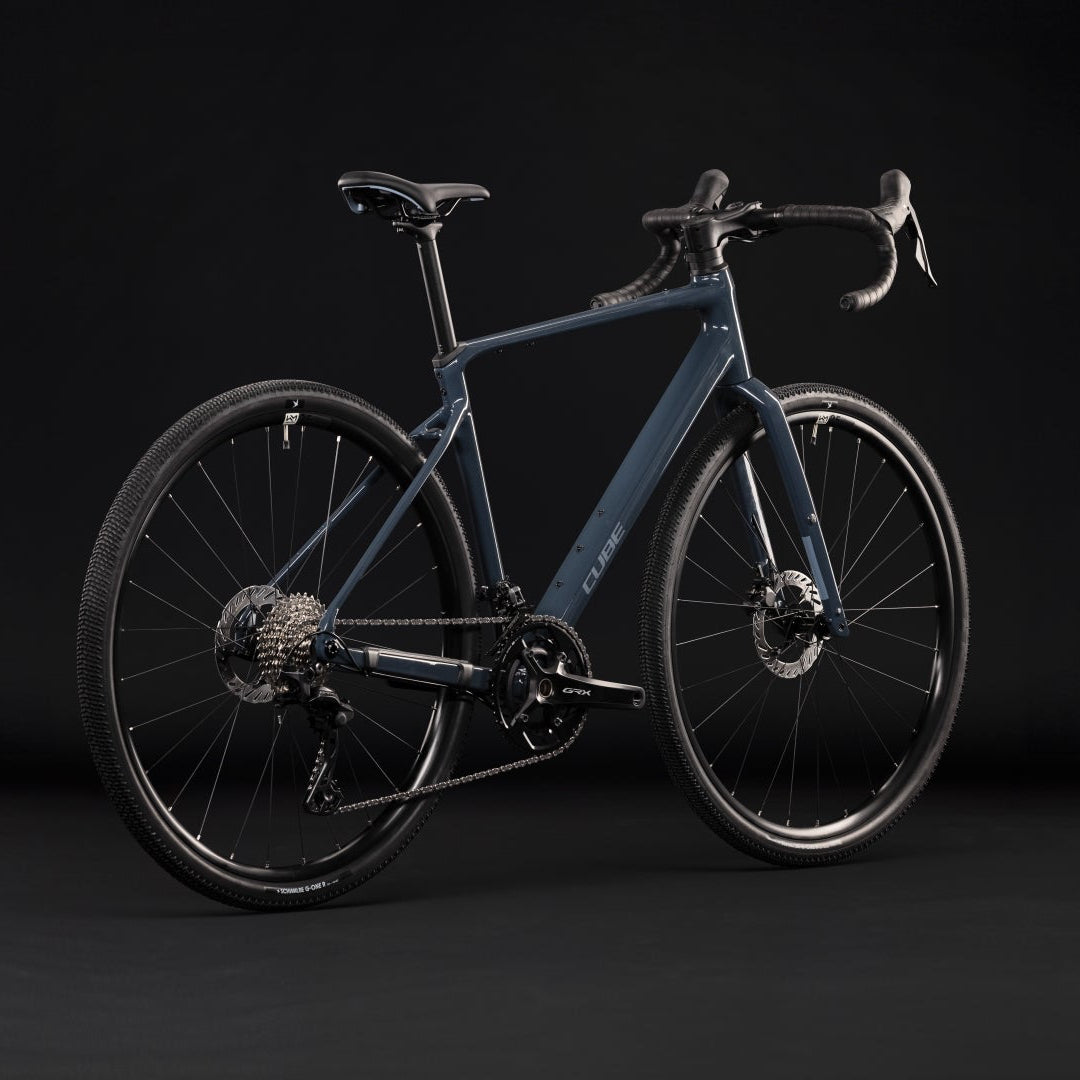 CUBE NUROAD RACE gruscykel - cappuccino og sort