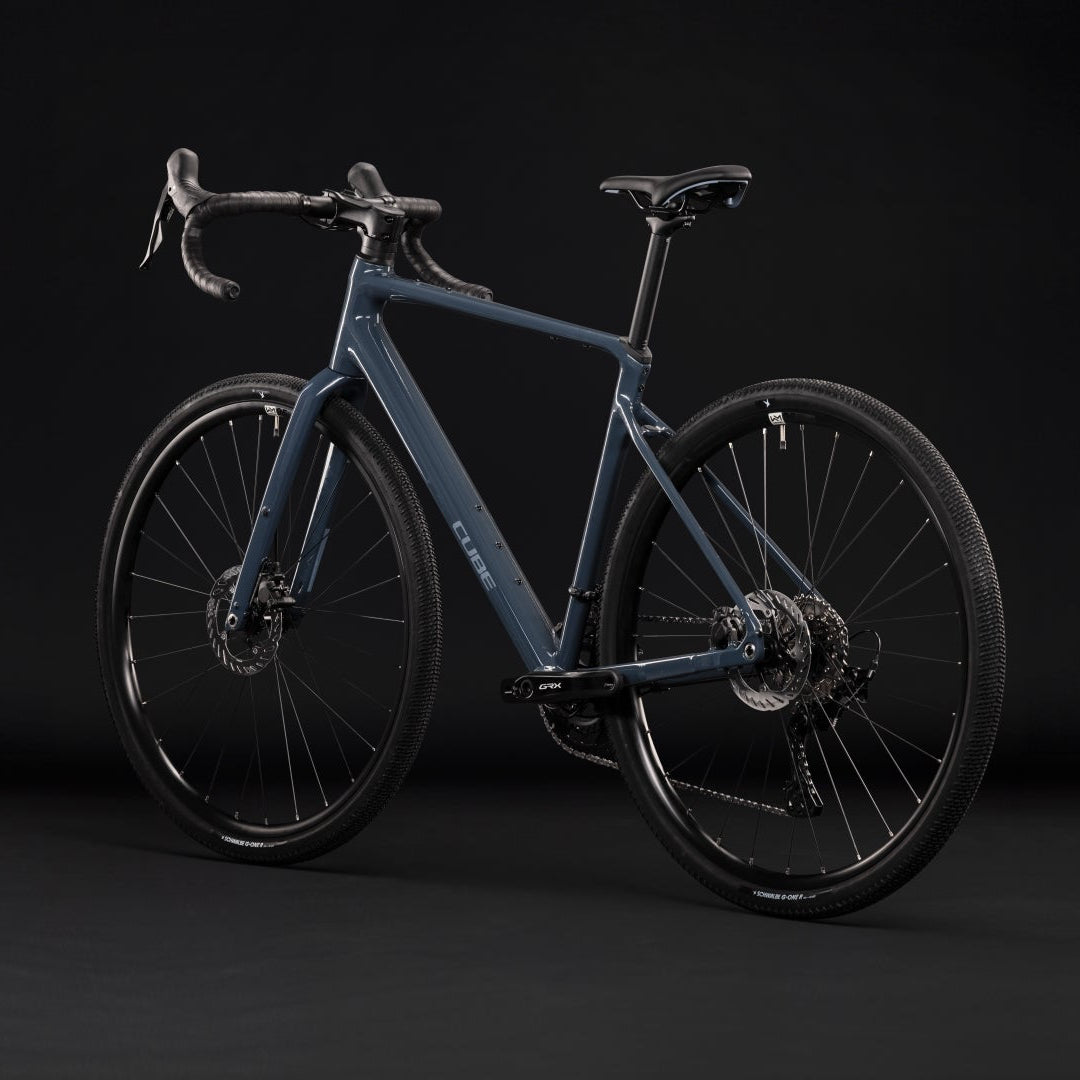 CUBE NUROAD RACE gruscykel - cappuccino og sort