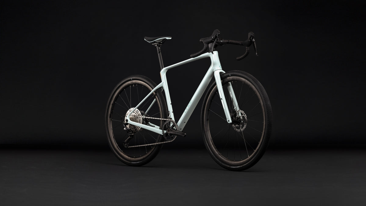 CUBE NUROAD C:62 ONE gravelcykel i carbon - Hintofmint / Green 2027