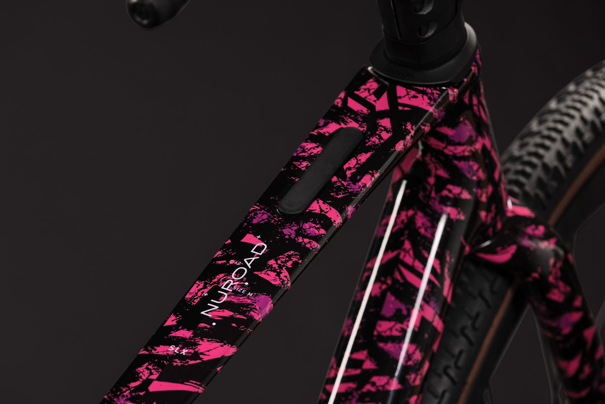 CUBE NUROAD C:62 SLX -hiilikuitugravelpyörä – Pinkaction / Black 2027
