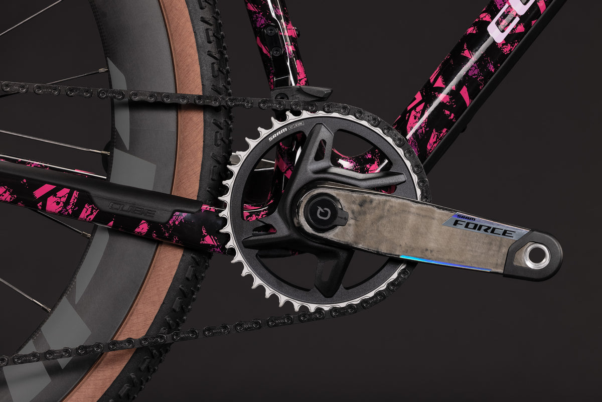 CUBE NUROAD C:62 SLX -hiilikuitugravelpyörä – Pinkaction / Black 2027