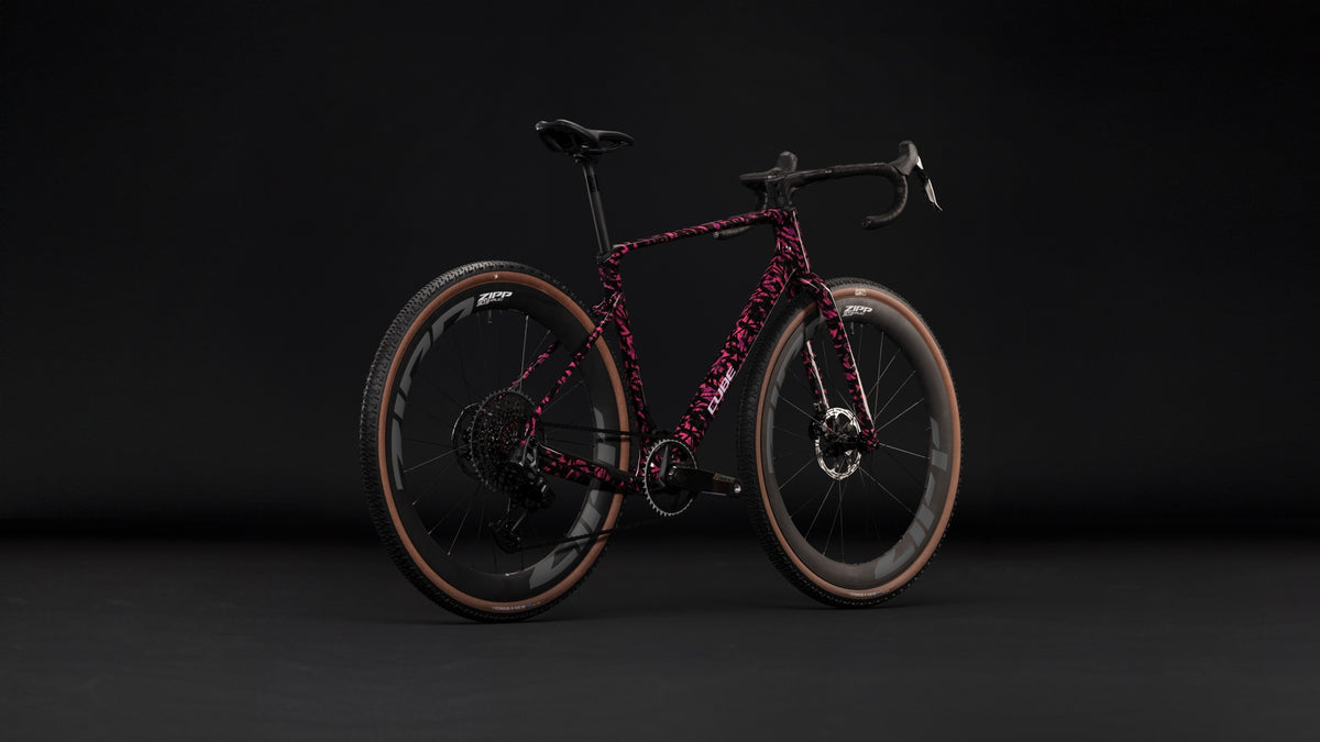 CUBE NUROAD C:62 SLX -hiilikuitugravelpyörä – Pinkaction / Black 2027