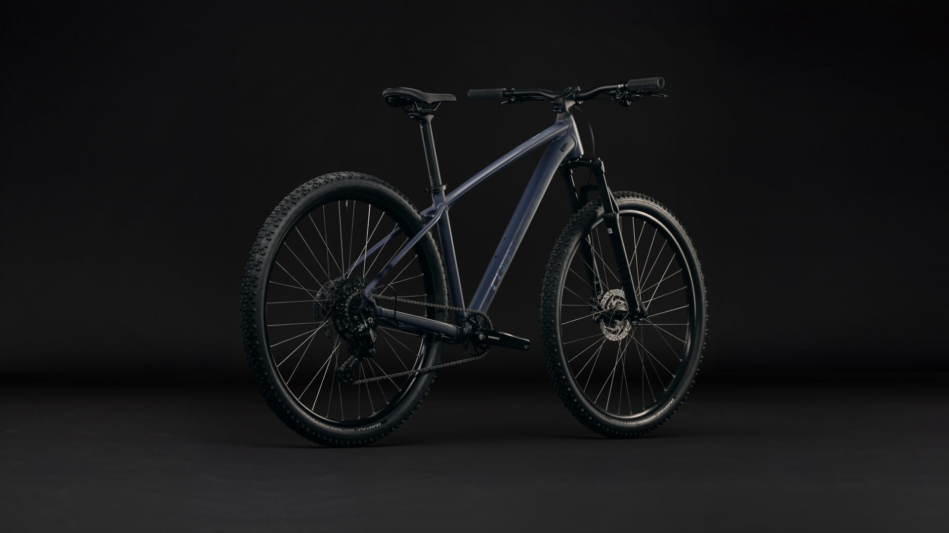 Bicicleta de montaña CUBE AIM ONE 29 - lila claro y cromo