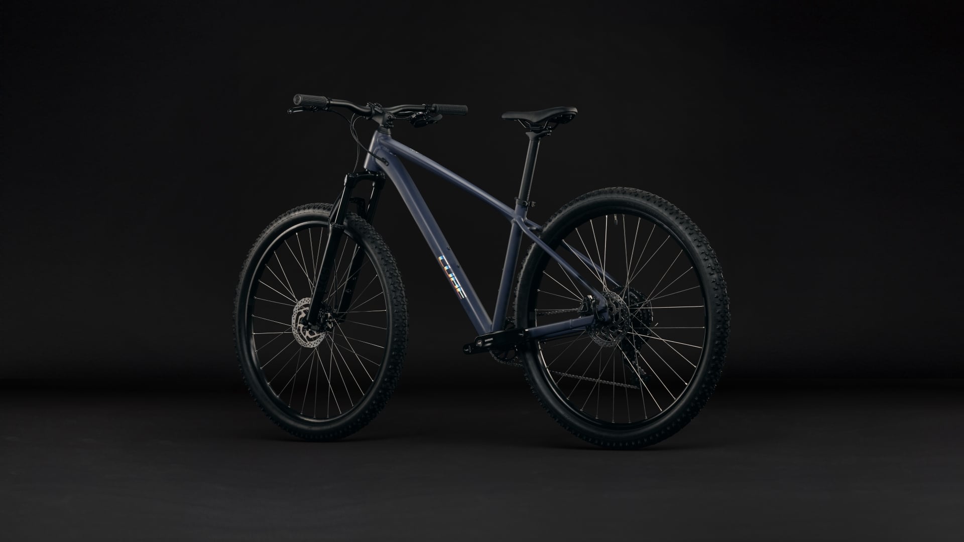 Bicicleta de montaña CUBE AIM ONE 29 - lila claro y cromo