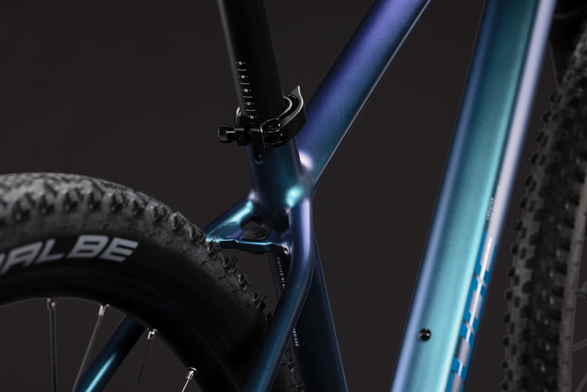 CUBE REACTION PRO 27.5 mountainbike - Smaragd / Blå 2027