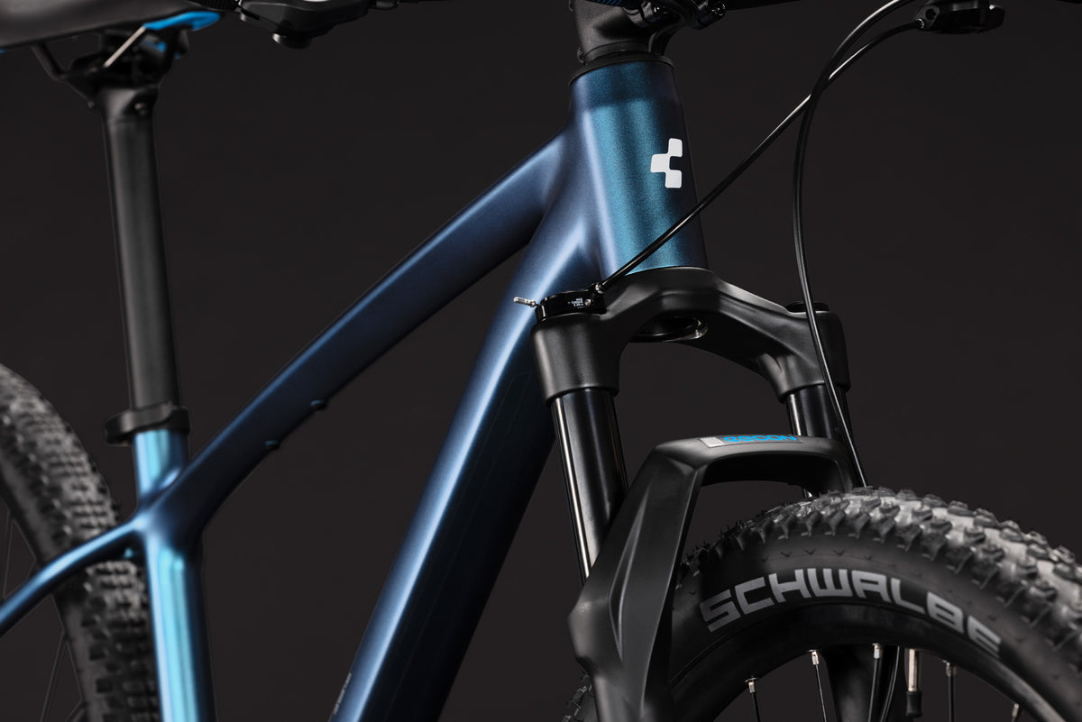 CUBE REACTION PRO 27.5 mountainbike - Smaragd / Blå 2027