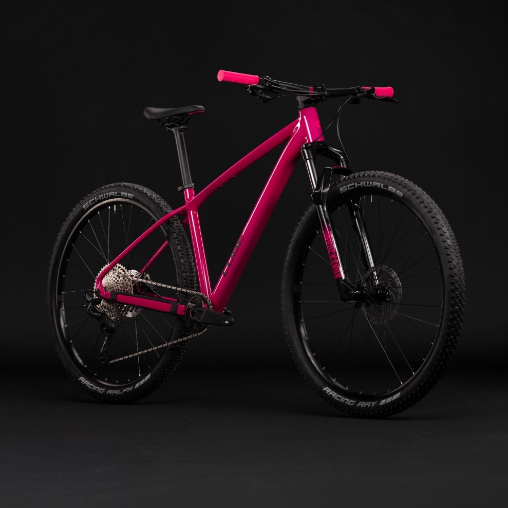CUBE REACTION PRO 27.5 mountainbike - fuchsia / sort 2027