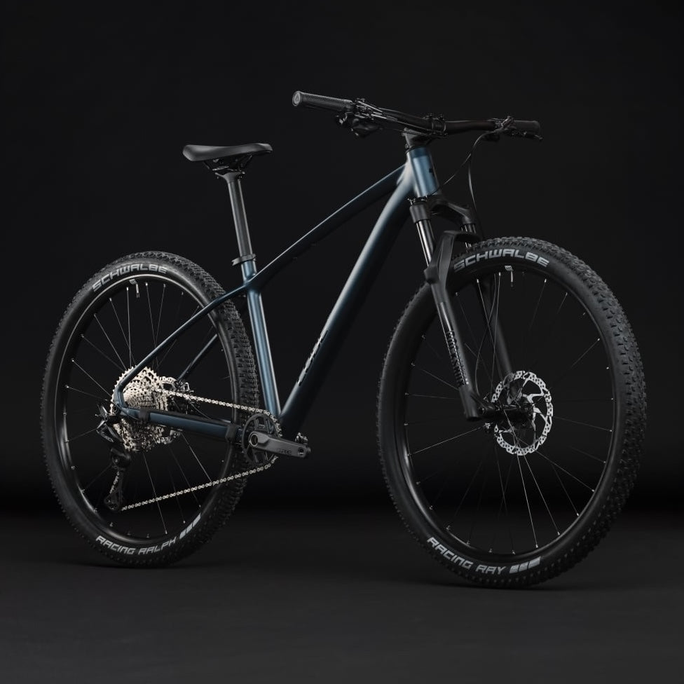CUBE REACTION SLX 27.5 Mountainbike - Marineblau-Schwarz / Schwarz 2027