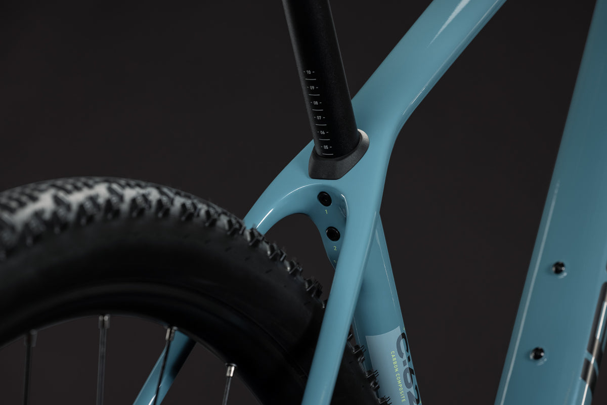 CUBE REACTION C:62 ONE 29 mountainbike - surfblå / svart 2027
