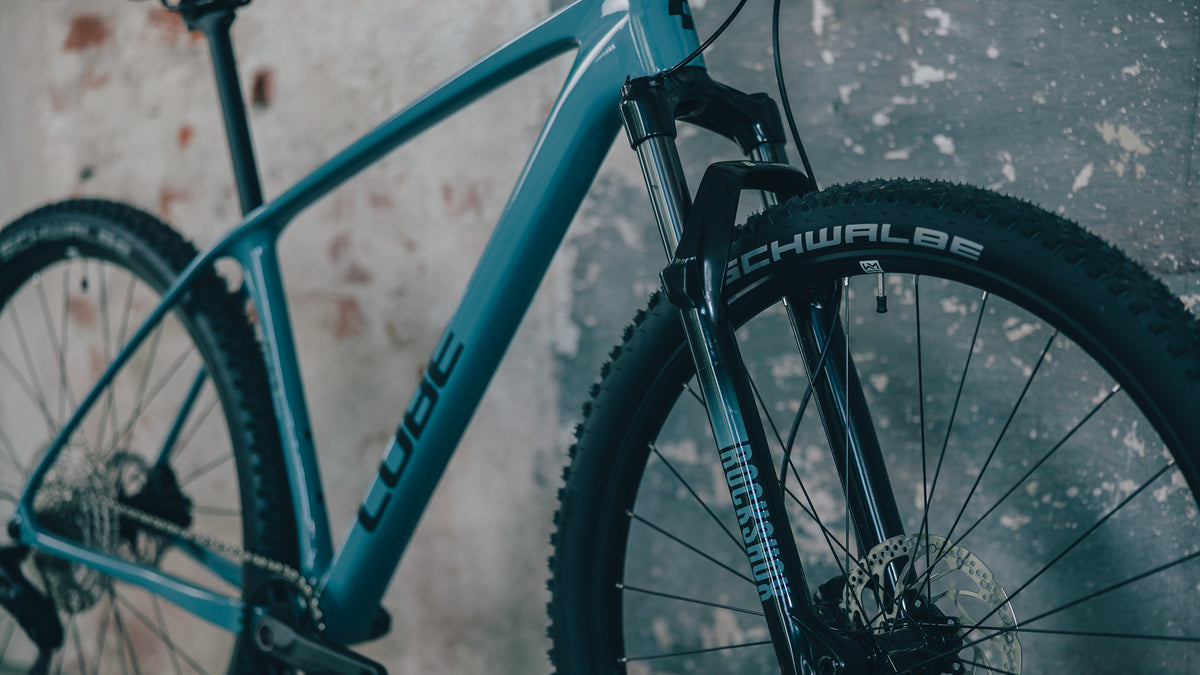 CUBE REACTION C:62 ONE 29 mountainbike - surfblå / svart 2027