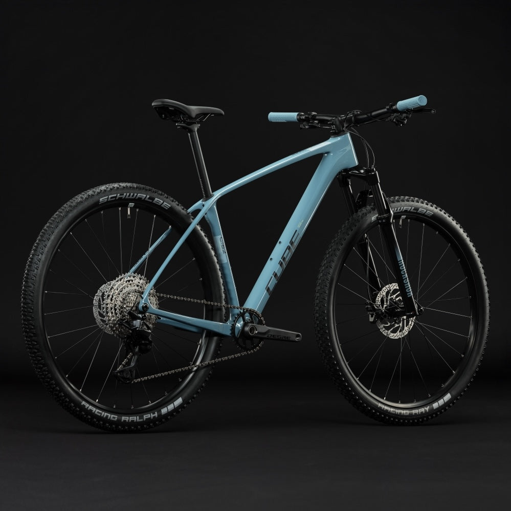 CUBE REACTION C:62 ONE 29 mountainbike - surfblå / svart 2027