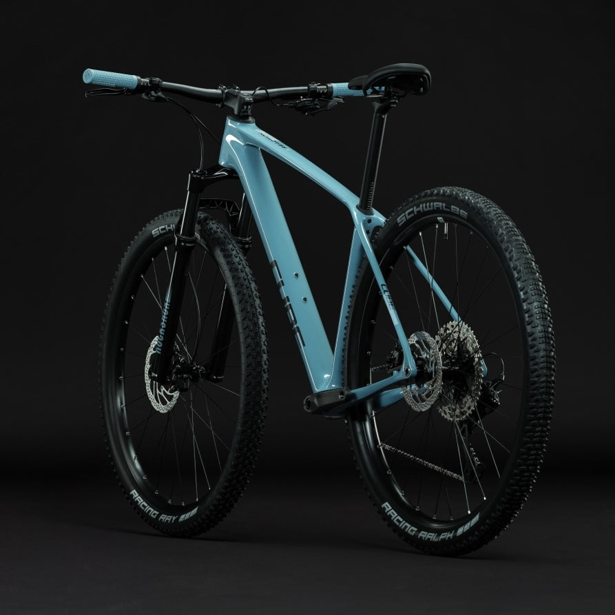 CUBE REACTION C:62 ONE 29 mountainbike - surfblå / svart 2027