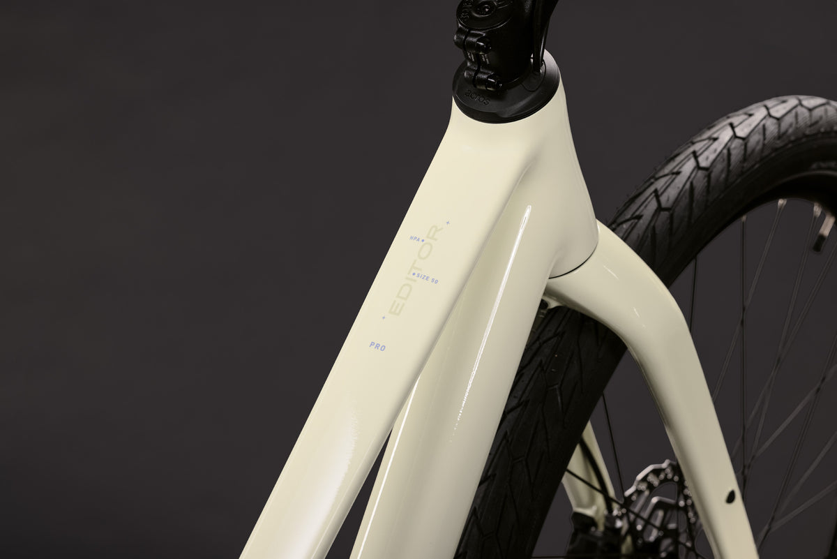 CUBE EDITOR PRO Trapez-Damen-Citybike - Mellowyellow / Flieder 2027