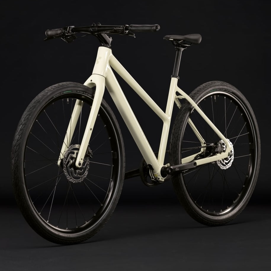 CUBE EDITOR PRO Trapez-Damen-Citybike - Mellowyellow / Flieder 2027